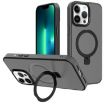 iPhone 13 Pro Max Kalebol Metal Lens Frame MagSafe Case (Black) - 1