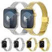 Apple Watch Milanese Embossed Metal Band Silver Rhombus 46/49/45/44mm - 5