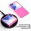 Samsung Galaxy Z Flip7 White Kalebol Solid Color PC Phone Case - 6