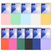 Samsung Galaxy Z Flip7 Black PC Phone Case - Kalebol Paint-Sprayed Solid Color - 2