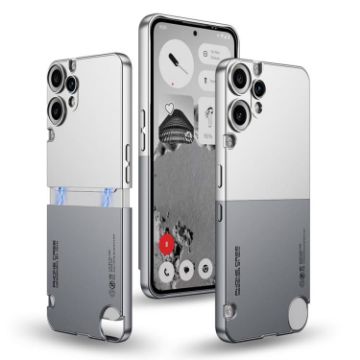 Nothing CMF Phone 2 Pro GKK Shockproof Case, Mortise-Tenon, White Grey - 1