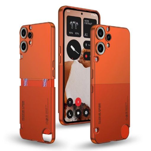 Shockproof Orange Red GKK Case for Nothing CMF Phone 2 Pro - 1