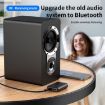 2 in 1 Car Bluetooth AUX Receiver Transmitter Audio Adapter - Black - 7