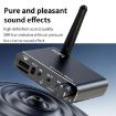 Portable Bluetooth Receiver AUX Adapter with USB, TF Card, Remote - Black - 6
