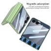 Samsung Galaxy Z Flip7 5G Pink Magnetic Full Coverage Phone Case GKK - 4