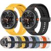 Samsung Galaxy Watch 8/8 Classic Magnetic Black Buckle Silicone Band Orange - 5