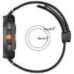 Samsung Galaxy Watch 8/8 Classic Magnetic Black Buckle Silicone Band - 7