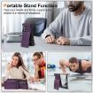Samsung Galaxy Z Fold6 Leather Case with Card Holder & Tempered Film - 4