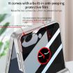 Samsung Galaxy Z Flip7 5G Case - GKK Privacy Film, Magnetic, Purple - 8