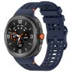 Samsung Galaxy Watch 8/8 Classic Silicone Band Midnight Blue Ladder Buckle - 1