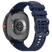 Samsung Galaxy Watch 8/8 Classic Silicone Band Midnight Blue Ladder Buckle - 2