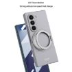 Samsung Galaxy Z Fold7 5G Silver Magnetic Case with Rotating Bracket - 4