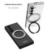 Samsung Galaxy Z Fold7 5G Silver Magnetic Case with Rotating Bracket - 7