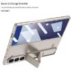Samsung Galaxy Z Fold7 5G Ultra-thin Full Cover Case with Bracket - Grey - 4