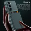 Samsung Galaxy Z Fold7 5G GKK Magnetic Card Bag Case (Carbon Fiber) - 9