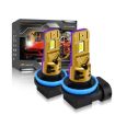 H11 35W 3000LM 6500K IP68 Waterproof LED Car Headlight Bulbs (2 Pack) - 1