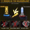 H11 35W 3000LM 6500K IP68 Waterproof LED Car Headlight Bulbs (2 Pack) - 5