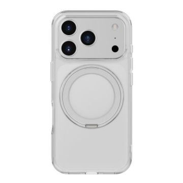 iPhone 17 Pro Max Kalebol Frosted MagSafe Acrylic TPU Case (Clear) - 1