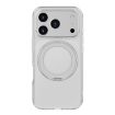 iPhone 17 Pro Kalebol Frosted MagSafe Acrylic TPU Case (Transparent) - 1