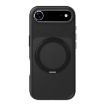 iPhone 17 Air Kalebol Frosted MagSafe Holder Acrylic TPU Case Black - 1