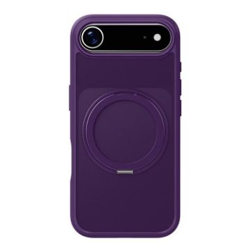 iPhone 17 Air Kalebol Frosted MagSafe Acrylic TPU Case (Purple) - 1