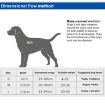 Reflective Pet Collar & Leash Set, Waterproof, Black Buckle, Size L, Red - 8
