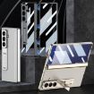 Galaxy Z Fold7 5G GKK Magnetic Hinge Case with Holder - Gold - 2