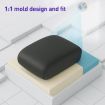 Nissan Teana 2007-2012 Armrest Box Leather Cover (Grey Elastic Band) - 8