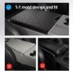 Ford F150 2015-2022 Grey Armrest Box Leather Cover Mat - 8