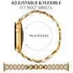 Apple Watch Band Gold - 38/40/41/S10 42mm 20mm Twist Diamond Metal - 2