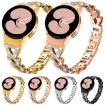 Samsung Galaxy Watch FE/7/6/5/4 Classic 20mm Gold Diamond Metal Band - 6