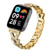Redmi Watch 3 Active/Lite 20mm Diamond Metal Band Gold - 1