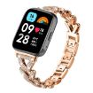 Redmi Watch 3 Active/Lite 20mm Diamond Metal Band Rose Gold - 1