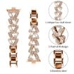 Redmi Watch 3 Active/Lite 20mm Diamond Metal Band Rose Gold - 3