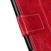 Samsung Galaxy XCover7 Pro Red Retro Leather Phone Case - 5
