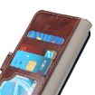 Samsung Galaxy XCover7 Pro Leather Case - Retro Crazy Horse Texture Brown - 6