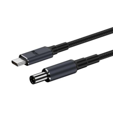 1.8m 140W Type-C to DC Laptop Charger Cable for DELL, Model DC7.4x5.0mm - 1
