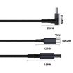 1.8m 140W Type-C to DC Laptop Charger Cable for DELL, Model DC7.4x5.0mm - 9