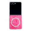 Samsung Galaxy Z Flip7 5G Red MagSafe Case Pearlescent Shell Texture - 1