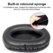 Replacement Earpads for Logitech G Pro X - Lambskin Black (1 Pair) - 5