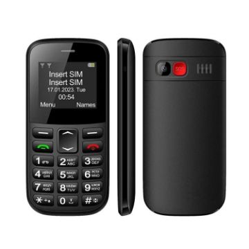 MXMID B210 Keypad Phone, 1.77" Display, LED Flashlight, Dual SIM, AU Plug - 1