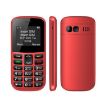 MXMID B210 Keypad Phone, 1.77" Display, LED Flashlight, Dual SIM, AU Plug, Red - 1