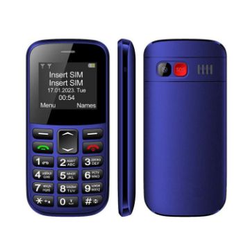 MXMID B210 Keypad Phone, 1.77" Display, LED Flashlight, Dual SIM, AU Plug - 1