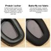 Snap-on Replacement Earpads for ASUS Centurioner - Protein Leather, Black - 3