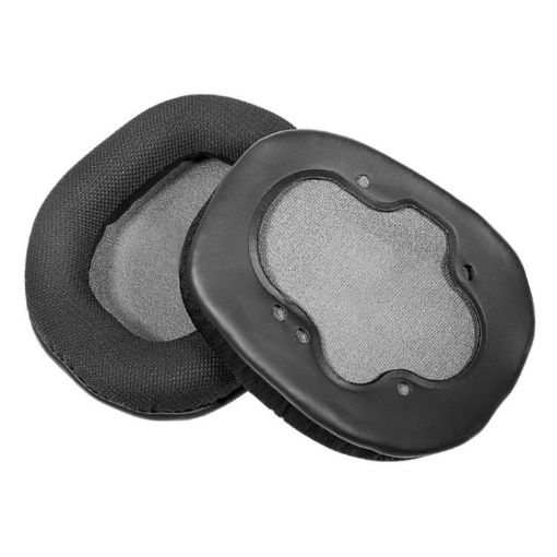 Snap-on Replacement Earpads for ASUS Centurioner, Net Fabric, Black - 1