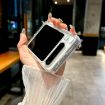 Huawei Pura X MagSafe Phone Case - Side Buckle Axis Transparent - 3