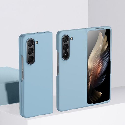 Samsung Galaxy Z Fold7 Kalebol Ultra-thin Shockproof Case Sky Blue - 1