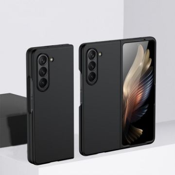 Samsung Galaxy Z Fold5 Kalebol Ultra-thin Shockproof PC Case Black - 1