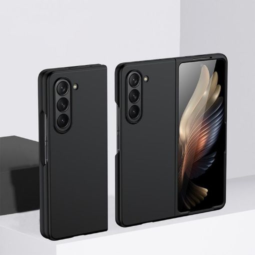 Samsung Galaxy Z Fold5 Kalebol Ultra-thin Shockproof PC Case Black - 1