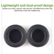 Rotating Snap-on Earpads for Razer Kraken Pro V2 - Cotton Fabric Black - 4